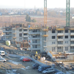 Zaawansowanie prac na osiedlu Bella Dolina - Etap III