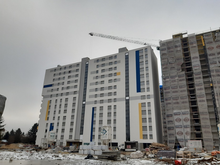 Zaawansowanie prac na osiedlu Nova Graniczna