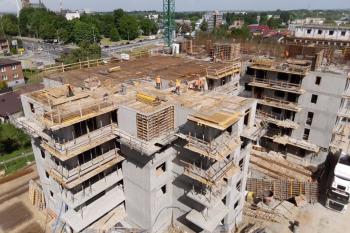 Zaawansowanie prac na budynku L3